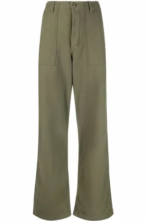 R13 Pantalon ample à taille basse
