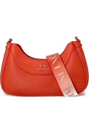 Armani Exchange Sac porté épaule en cuir à logo embossé