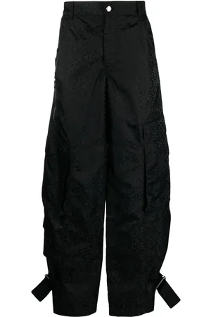 GCDS Pantalon Monogram Ultracargo à coupe ample