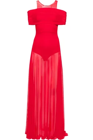 Atu Body Couture Robe longue à col rond