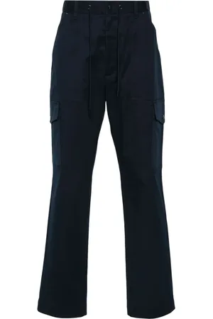 Moncler Pantalon droit à patch logo