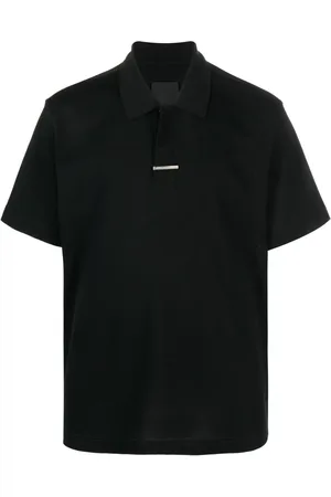 Givenchy Polo en coton à plaque logo