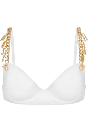 Moschino Haut de bikini à détail de chaîne