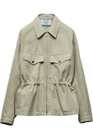 Prada Veste à fermeture zippée