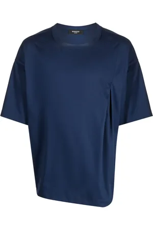 SONGZIO T-shirt en coton à design asymétrique
