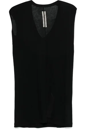 Rick Owens T-shirt à col v plongeant