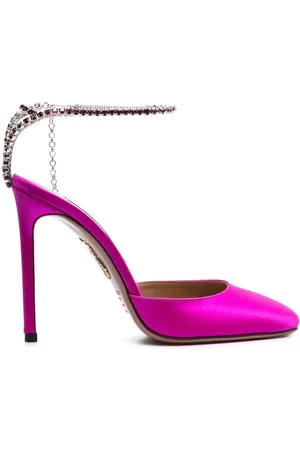 Aquazzura Escarpins à ornements en cristal 110 mm