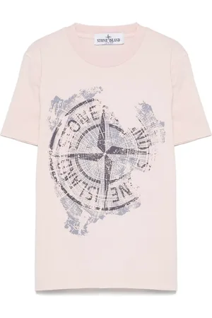 Stone Island T-shirt à logo imprimé