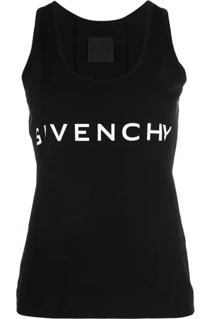 Givenchy T-shirt sans manches à logo imprimé