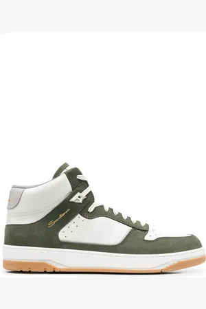 santoni Baskets montantes à logo imprimé