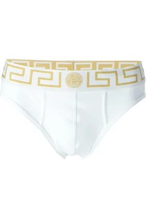 VERSACE Slip à taille Greca