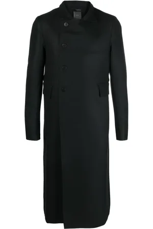 SAPIO Manteau en laine à simple boutonnage