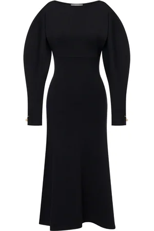 Serafini Robe mi-longue à taille ceinturée
