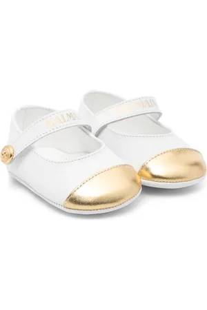 Balmain Chaussures pré-marche en cuir