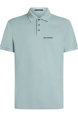 Karl Lagerfeld Polo à logo imprimé