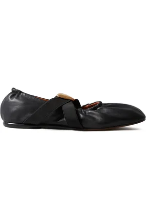 Claudie Pierlot Ballerines plates en cuir