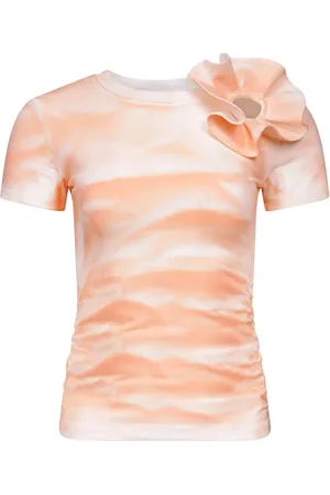 AREA T-shirt à appliqué floral