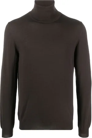 ZANONE Pull en maille fine à col roulé