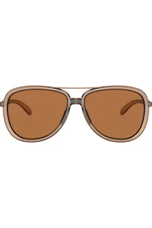 Oakley Lunettes de soleil Split Time à monture pilote