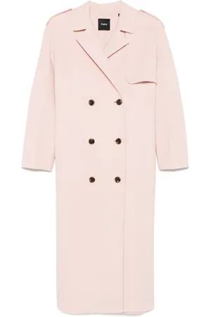 THEORY Manteau à boutonnière croisée