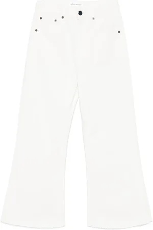 Victoria Beckham Jean à patch logo