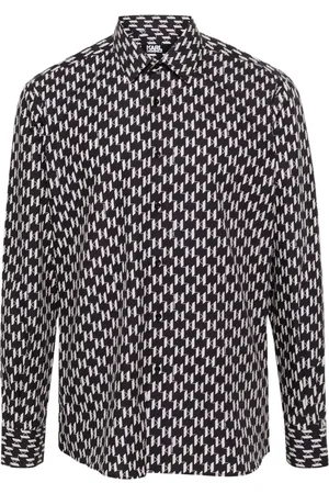 Karl Lagerfeld Chemise à logo all-over