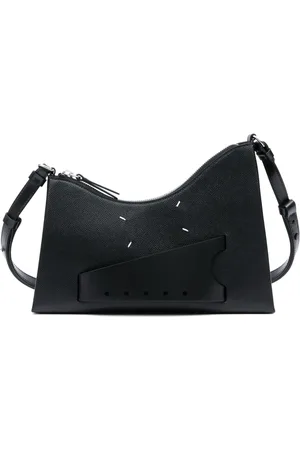 Maison Margiela Sac porté épaule Snatched en cuir