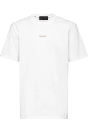 Dsquared2 T-shirt en coton à patch logo