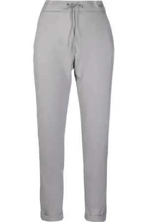 Fabiana Filippi Pantalon en laine vierge à lien de resserrage