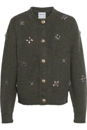 Barrie Cardigan en cachemire à broderies