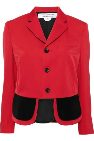 Comme des Garçons Blazer asymétrique à boutonnière