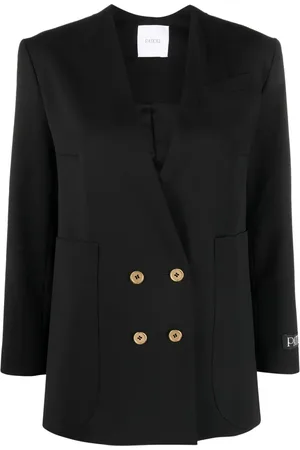 Patou Blazer croisé à design sans col