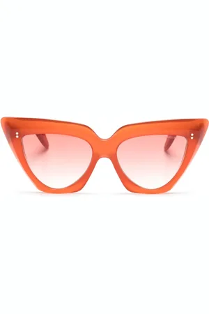 CUTLER & GROSS Lunettes de soleil à monture papillon