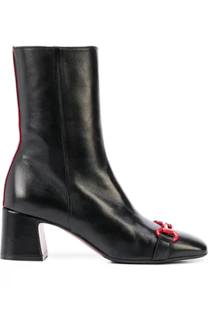 Madison.Maison Bottines en cuir à mors