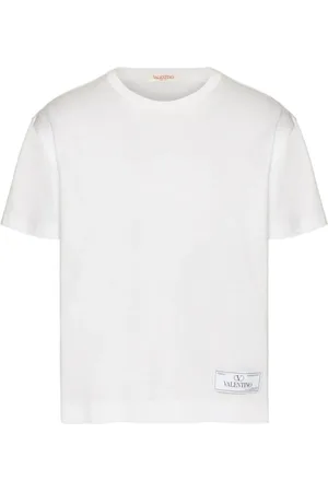 VALENTINO GARAVANI T-shirt en coton à patch logo