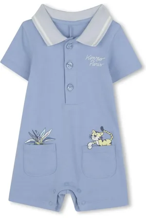 Kenzo Barboteuse à imprimé tigre