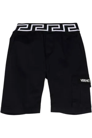 VERSACE Short cargo à taille Greca