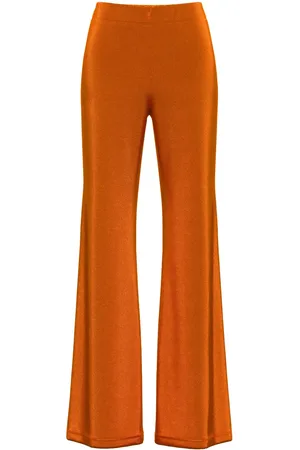 MACCAPANI Pantalon ample Easy à effet laminé