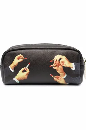 SELETTI Lot de trousses de toilette Lipstick