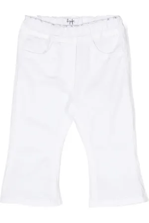 Il gufo Pantalon en coton à coupe évasée
