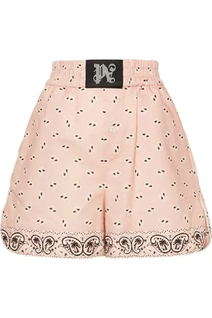 Palm Angels Short à imprimé cachemire