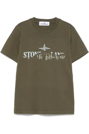 Stone Island T-shirt à logo imprimé