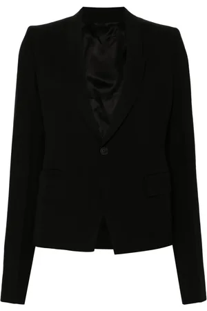 Rick Owens Blazer à fini grainé