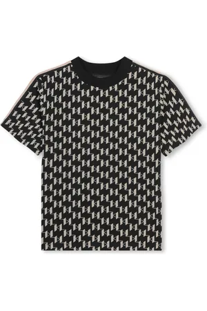 Karl Lagerfeld T-shirt en coton à imprimé monogrammé