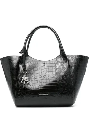Emporio Armani Sac à main à patch logo