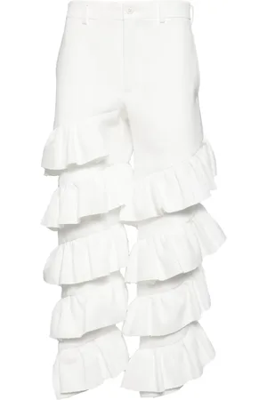 Comme des Garçons Pantalon court à volants