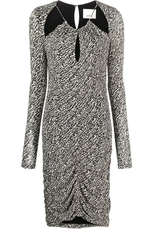 Isabel Marant Robe mi-longue Logane à découpes