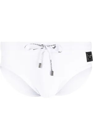 Dolce & Gabbana Slip de bain à plaque logo