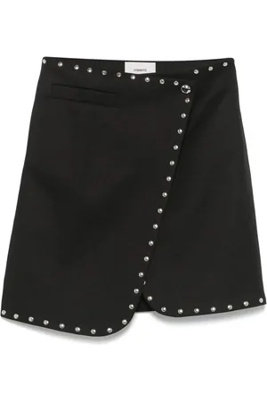 COPERNI Minijupe portefeuille à détails de clous