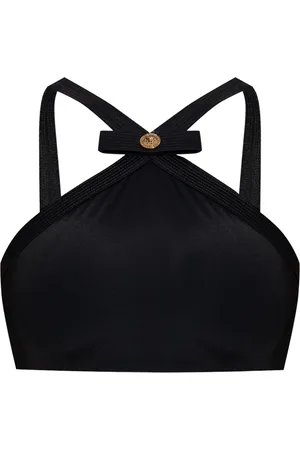 VERSACE Haut de bikini à détail de nœud